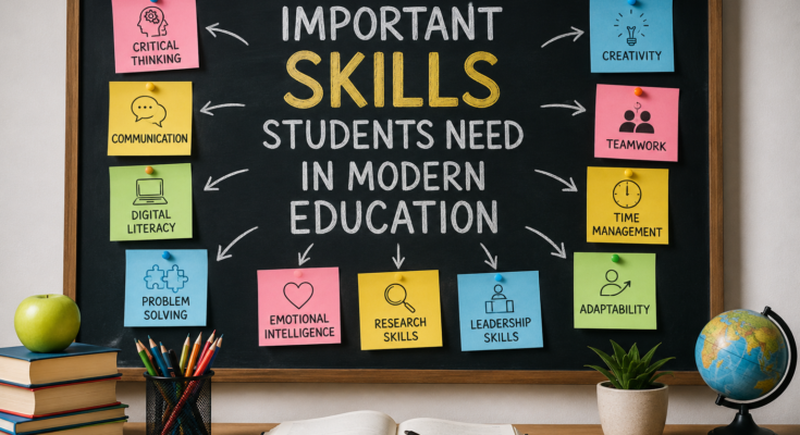 Important Skills Students Need in Modern Education